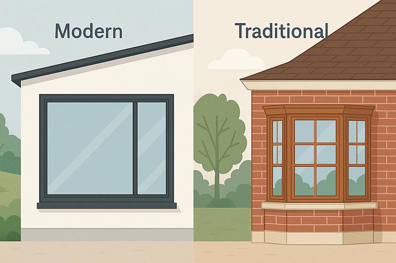 Best Window Styles for Modern vs. Traditional Homes